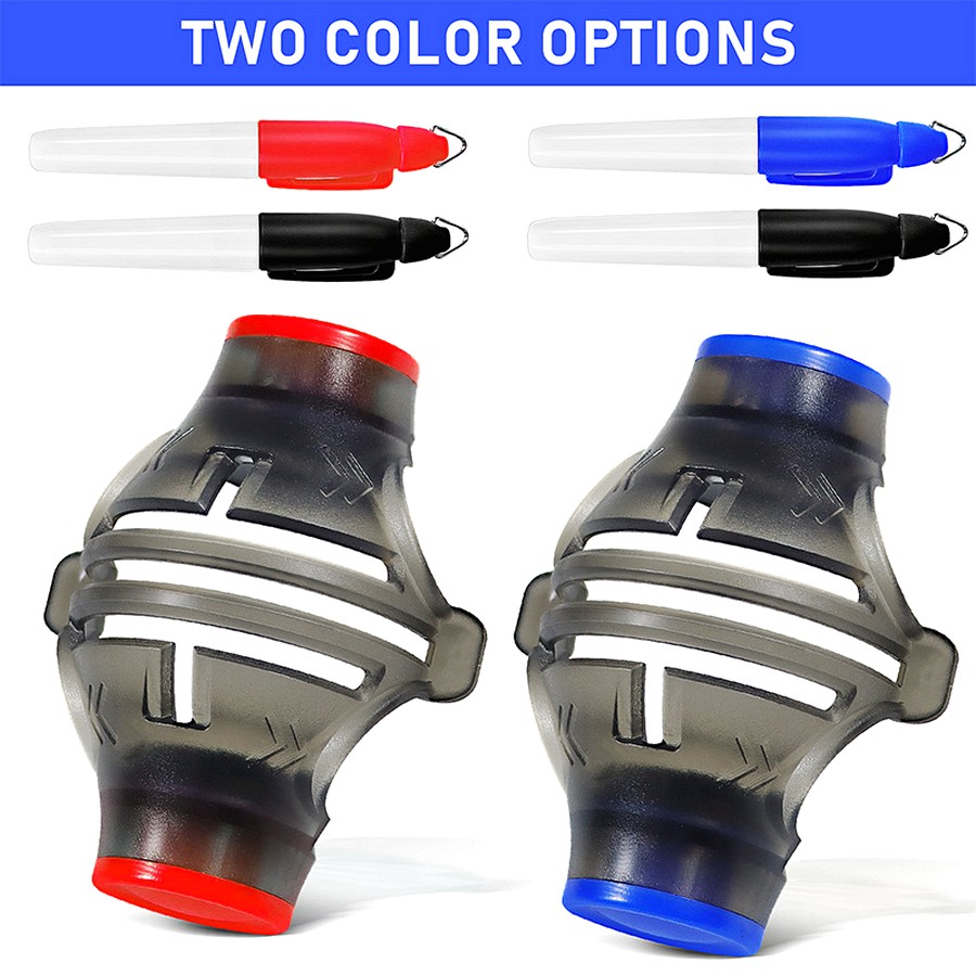 Portable 360 Degree Rotatable Golf Ball Alignment Marker Pen New Design 3 Pack Line Drawing Marking Liner Made Durable Plastic