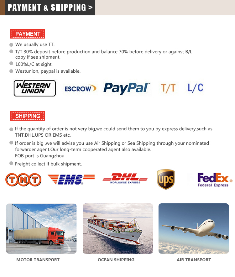 Payment and Shipping Policy