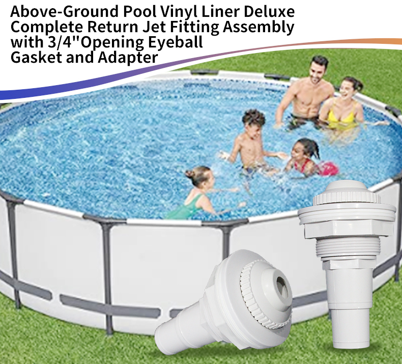 1.5 "Adhesive Film Pool Wall Joint Plastic Pool Accessories Mobile Support Pool Special