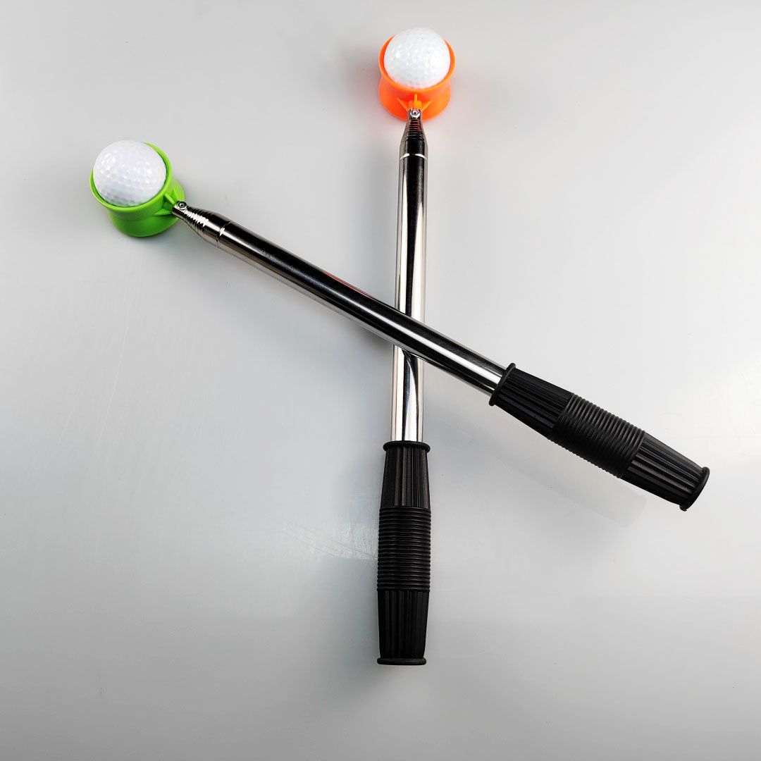 Unbreakable 9ft - Telescopic Golf Ball Picker Upper Custom Logo Golf Ball Picker Retriever Premium Golf Supplies