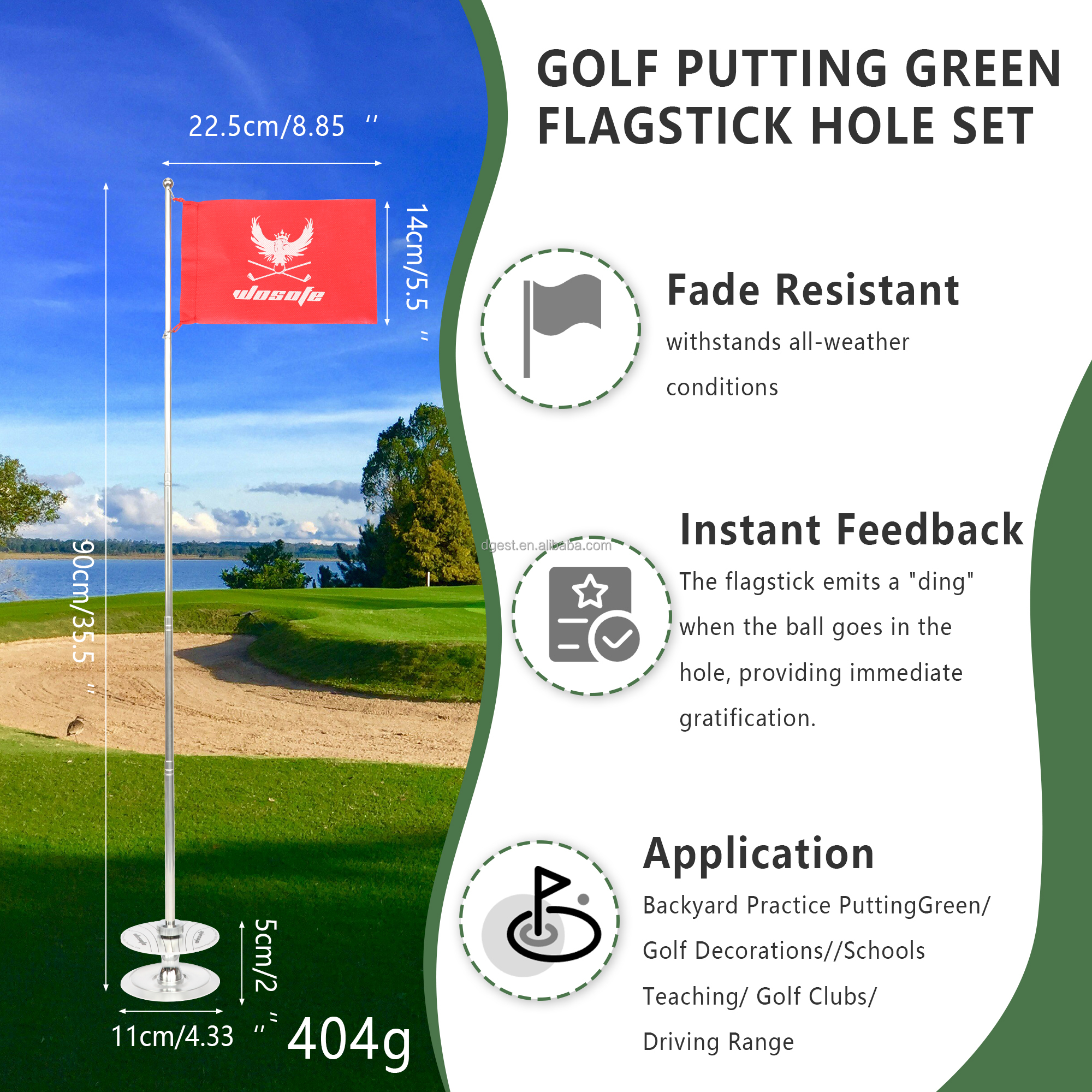 Golf Putting Green Detail 4