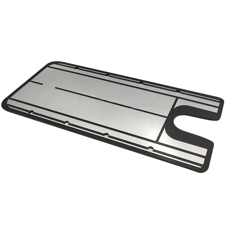 Custom Logo Golf Alignment Mirror Training Aid Equipment Putting Green Swing Trainer with Mirror and Gate