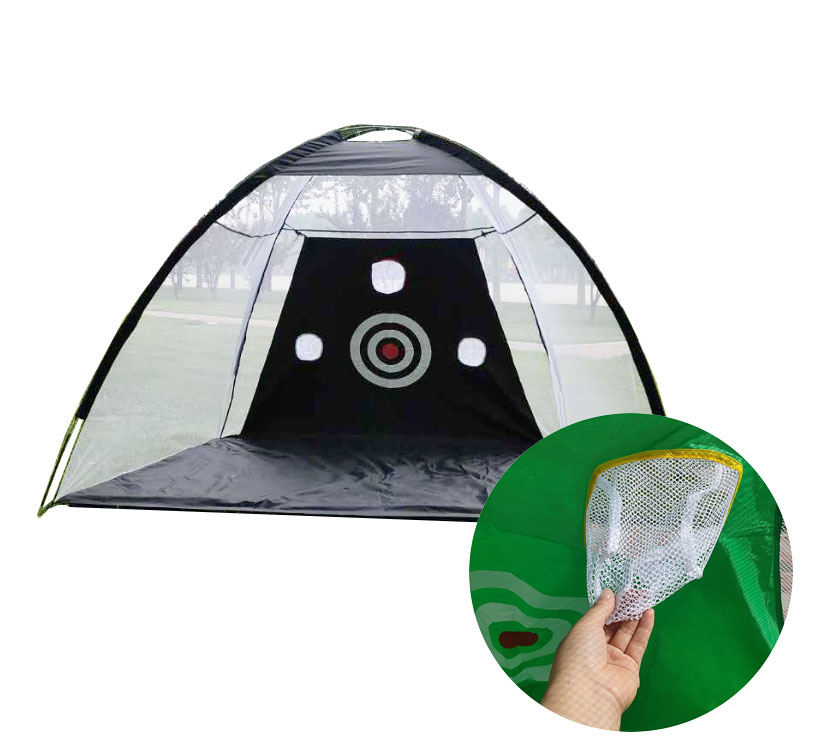 Golf Practice Net with OEM Netting Logo Multi Target Forever FDC-06A Fiberglass Head Ambidextrous