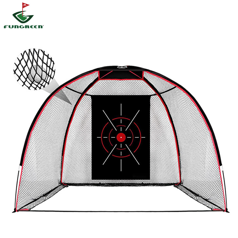 Indoor Outdoor Portable Golf Hitting Practice Nets With Target Backyard Driving Range Golf Training Sport Golf Chipping Net