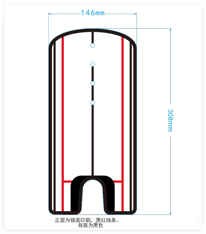 Golf Putting Mirror Detail 4