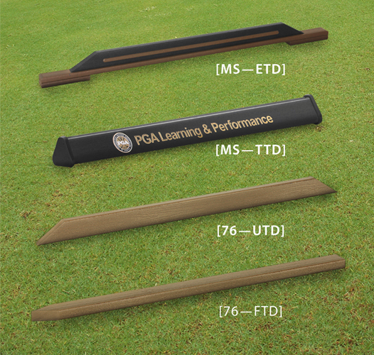 Low Profile Golf Range Equipment Recycled Plastic Tee Divider