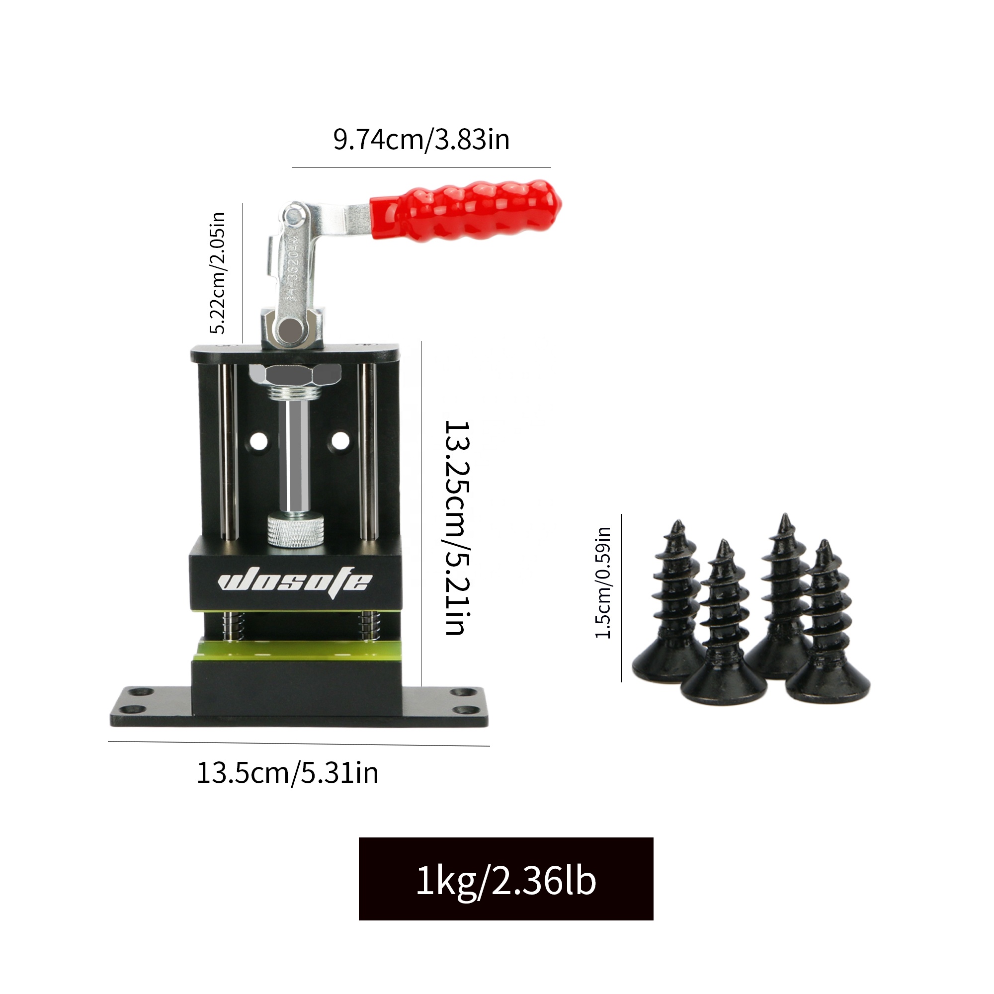Factory Wholesale Logo Custom Steel Stainless Steel Accessory Metal Repair Grip Workshop Supplies Golf Club Regrip Vise Tool