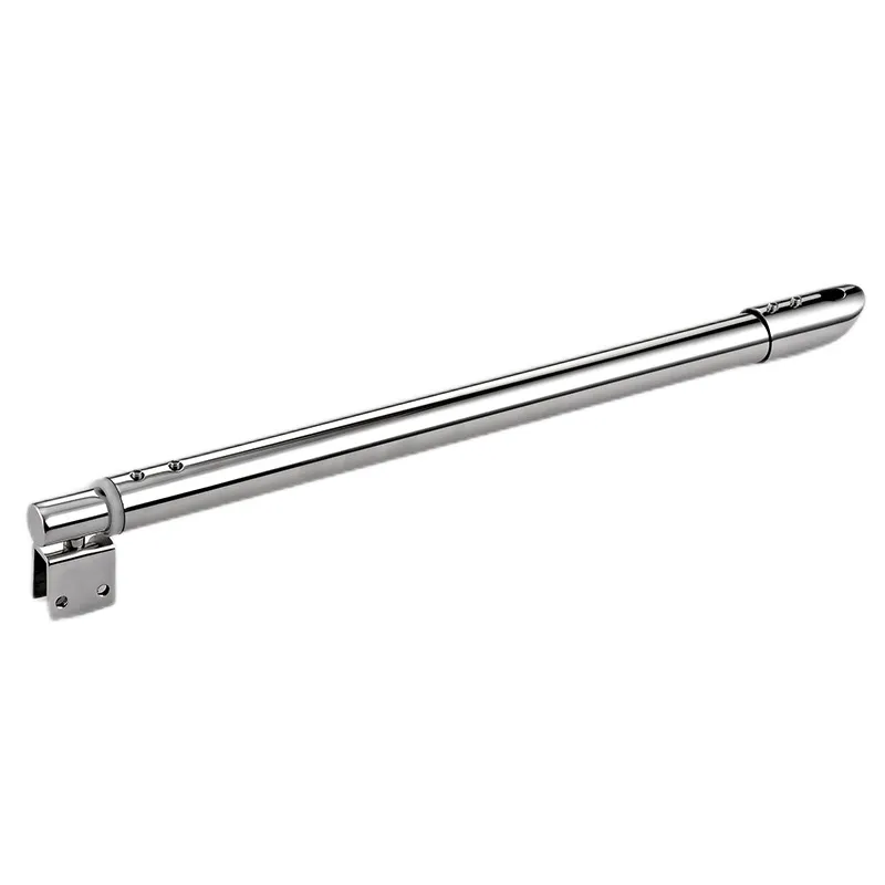 800-1200mm Bathroom Glass Support Bar Beveled Clip Shower Accessories