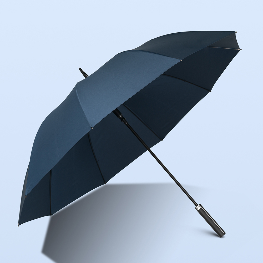 Wholesale Modern Straight Umbrella Large Stick Golf Rain Gear Custom Logo Waterproof Windproof Car Brand logo Print Promotional