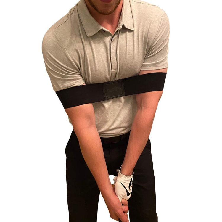 Wholesales Customized Elastic Golf Swing Trainer Arm Band High Quality Golf Swing Training Aids Swing Correction Band