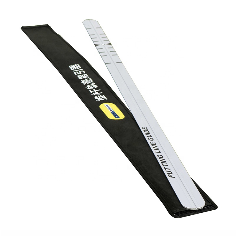 Melelinks Luxury Factory Good Price Golf Putting Aids Ruler Putting Alignment Training Aid for Indoor Outdoor Golf Putting Ruler