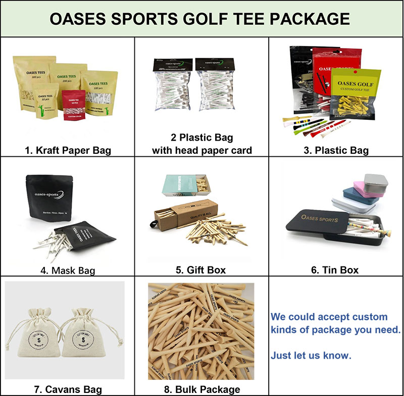 Custom Packaging Box for Golf Tees