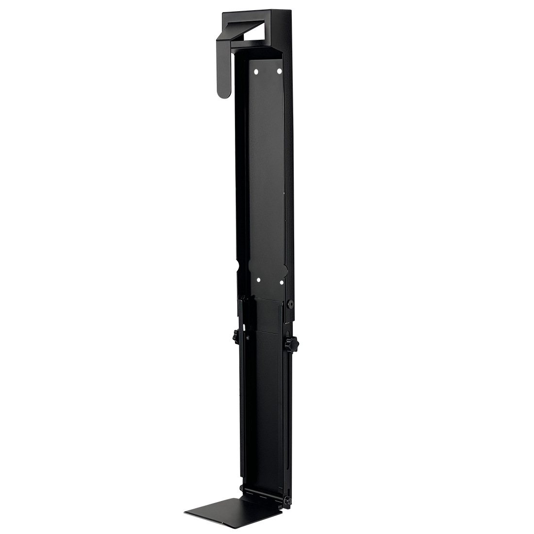 Wall Mount Metal Golf Bag Storage Stand with Air Spring Sliding System Sustainable Detachable Design Single Tier Holder
