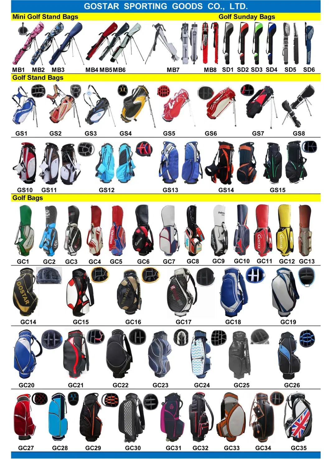 Golf Bag Production Workshops