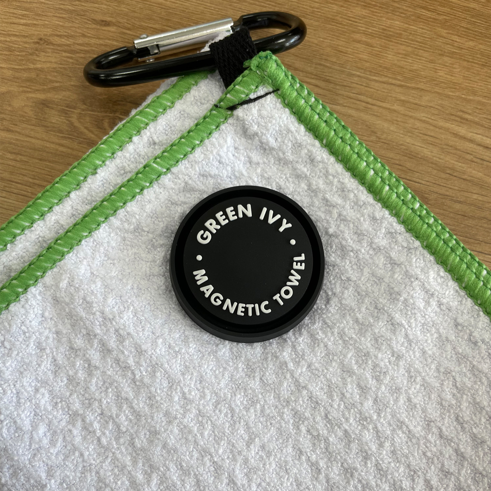 Custom Sublimation Color Hot Sales Embroidery Logo Waffle Microfiber Golf Towel Golf Cleaning Brush Super Absorbent Quick-Dry