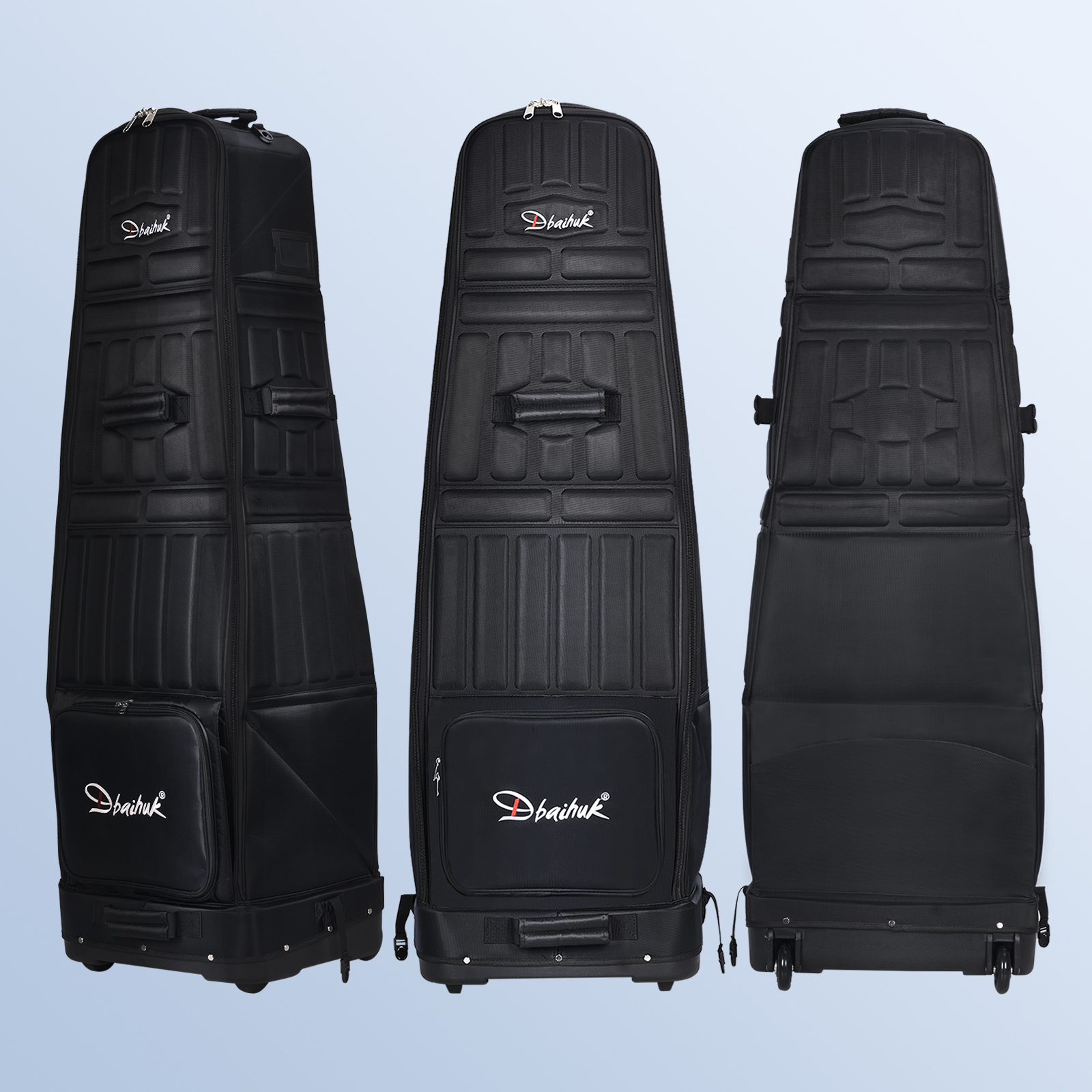 Golf travel bag details 1