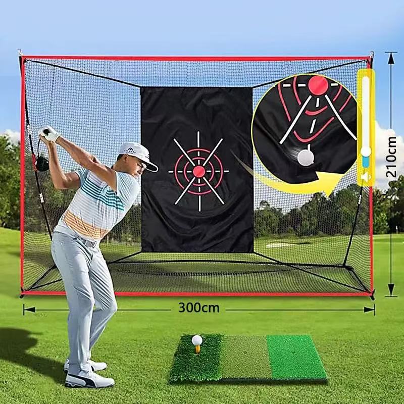 Portable Outdoor Golf Practice Net for Training Factory Outlet for Cut Swing &amp; Strike Hit Nets