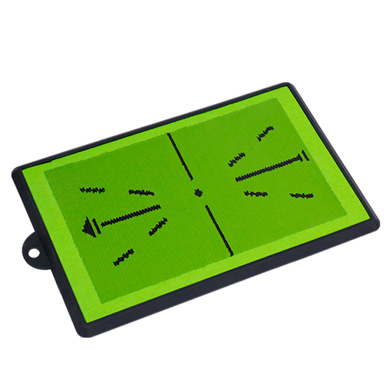 Golf Hitting Mats Training Equipment Golf Chipping Mat For Swing Path Mats Feedback With Non-Slip Rubber Backing Swing Training