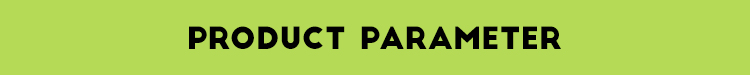 Product Parameters details