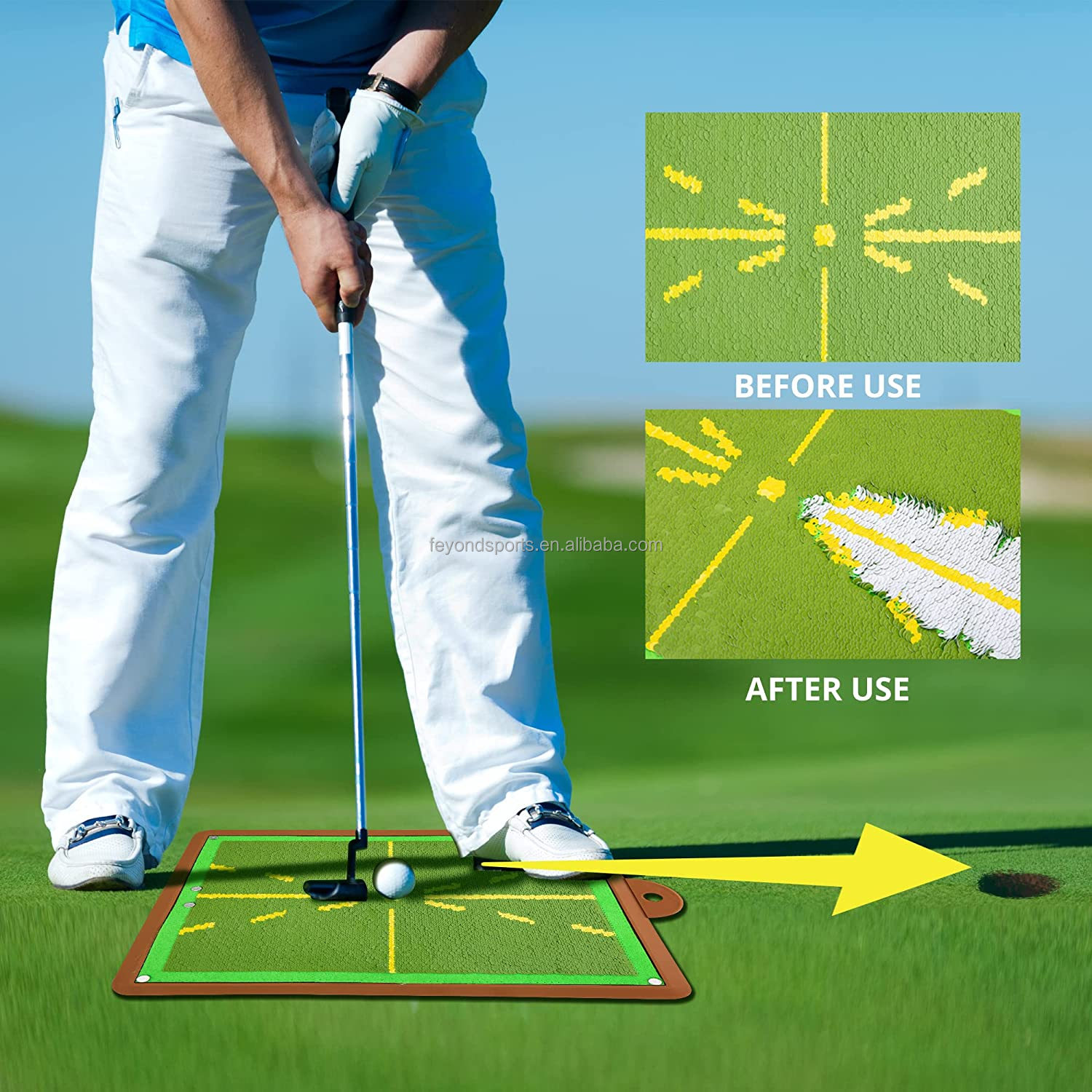 Golf Practice Mat Detail 3