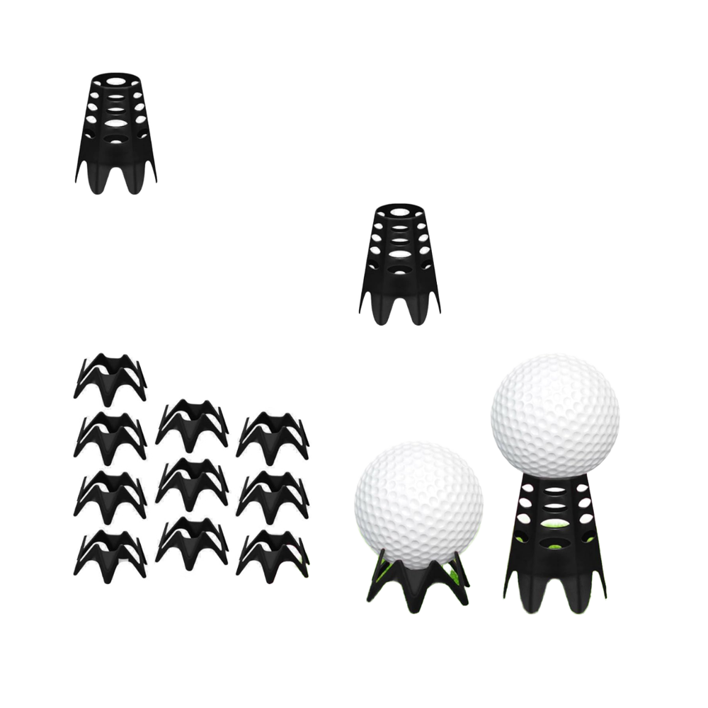 Winter Indoor Golf Training Simulator Mat with Plastic Golf Tees for Turf Driving Range Practice