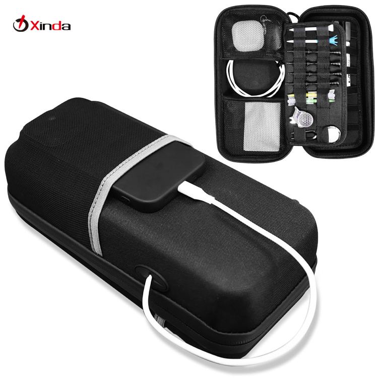 Factory Hard Shell Golf Storage Organizer Shockproof EVA Golf Travel Case with Phone Pouch