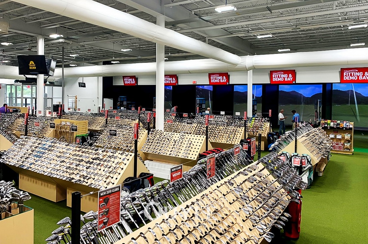 Display Rack Close-up