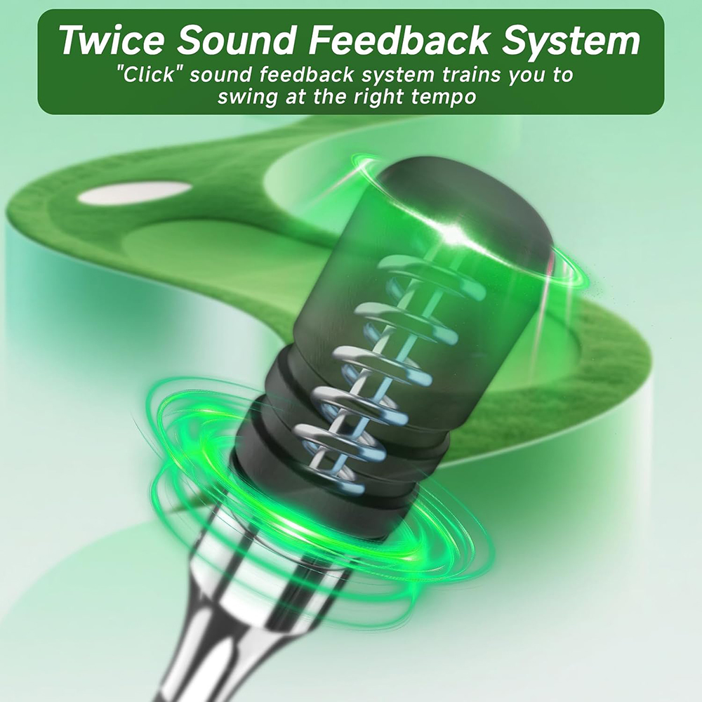 Top Supplier Golf Tempo Swing Trainer Sound Effects Swing Exerciser Durable Stainless Steel Golf Swing Speed Trainer