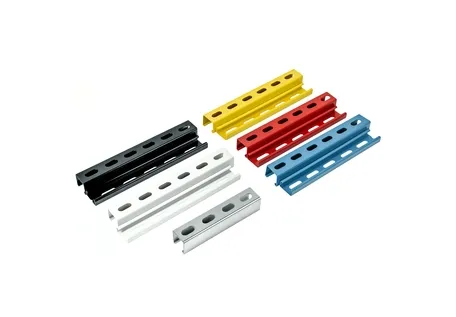 Vertical Support Accessory Galvanized C-Shaped Steel Strut Channel Accessory for Versatile Applications
