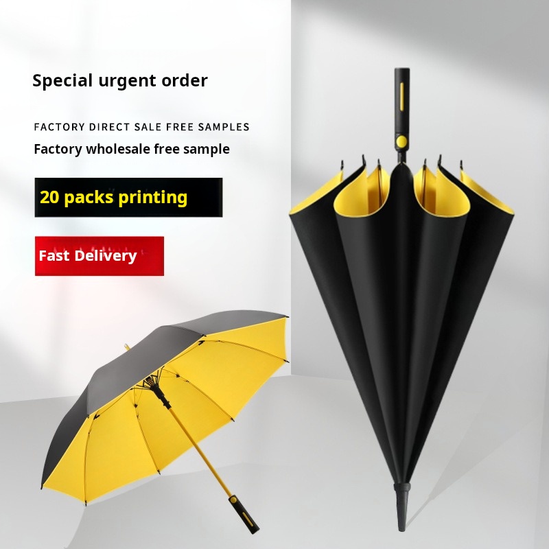 LM-H Wholesale OEM Luxury UV Protection Waterproof Windproof 122cm Fiberglass 8ribs Large Auto Open Automatic Golf Umbrella