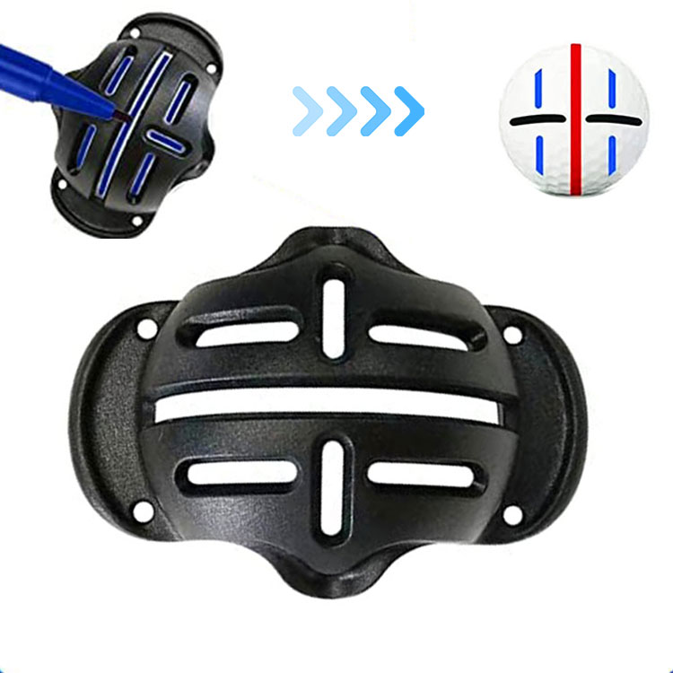 Golf Accessories Ball Markers Golf Ball Line Marker Tool Golf Ball Alignment and Identification Tool
