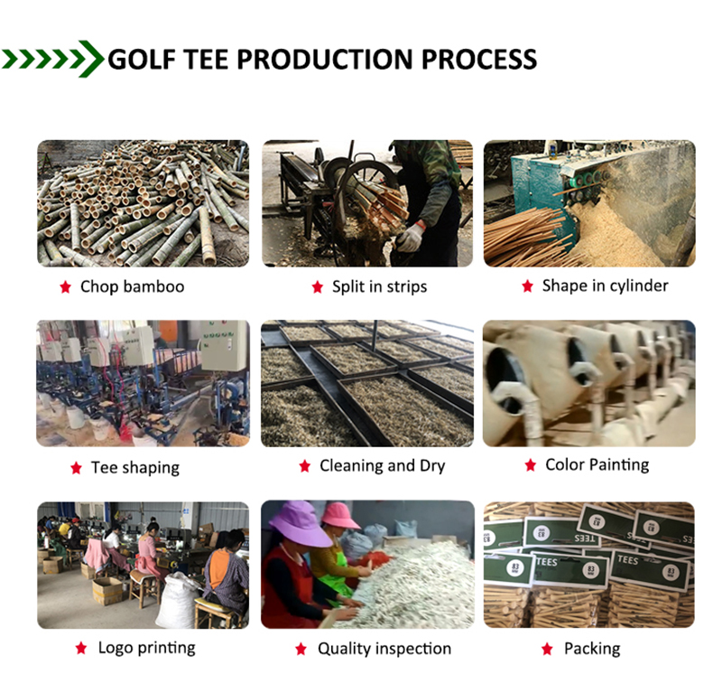 Golf Tee Production Manufacturing Technique