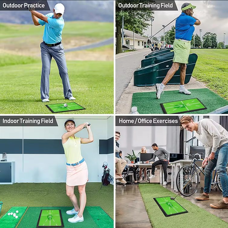 Golf Hitting Mat Detail 1