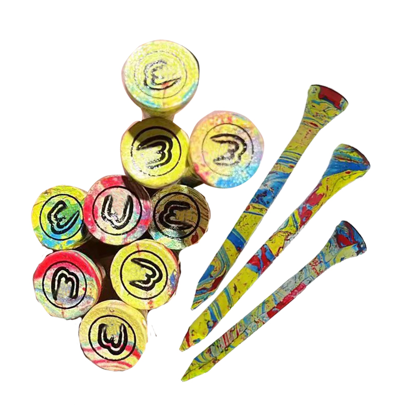 Golf Tee Custom Shank Logo