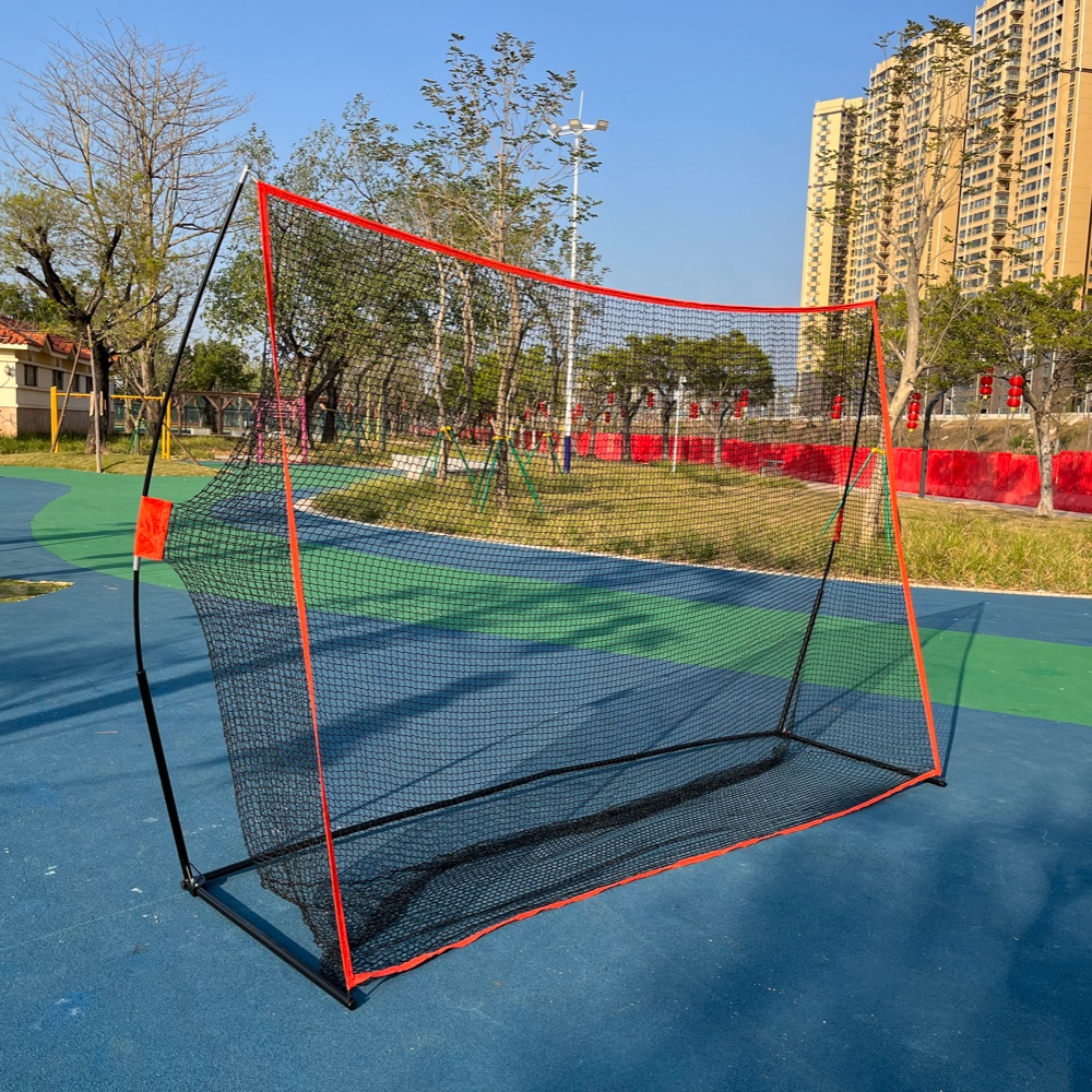 10 X 7 Portable Outdoor Indoor Training Chipping Nets Golf Practice Net with Practice Mat