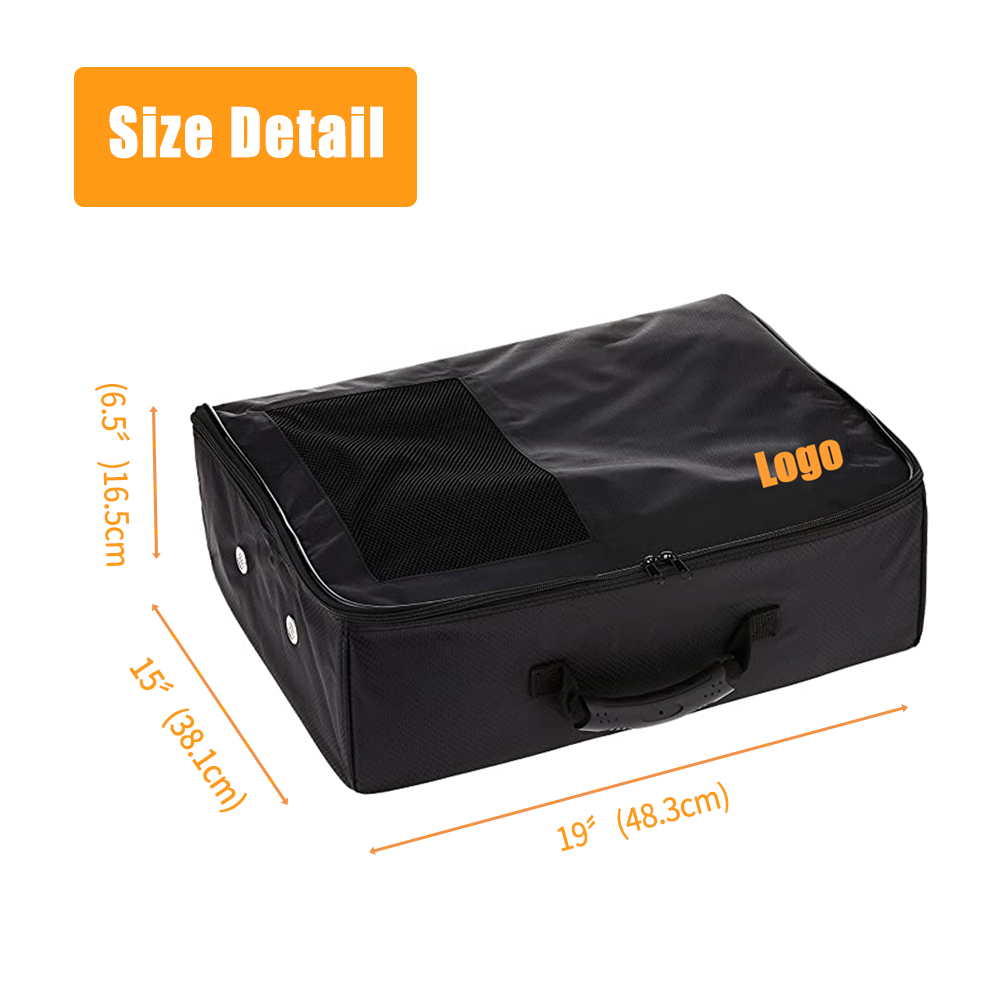 Heavy Duty Golf Trunk Organizer Inner Compartments