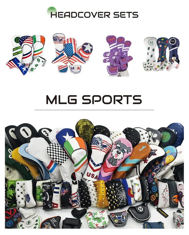 Golf Multi-Animal Golf Club Set No. 1.3.5 Wooden Club Cap Set Cartoon Cute Head Protection Club Cover