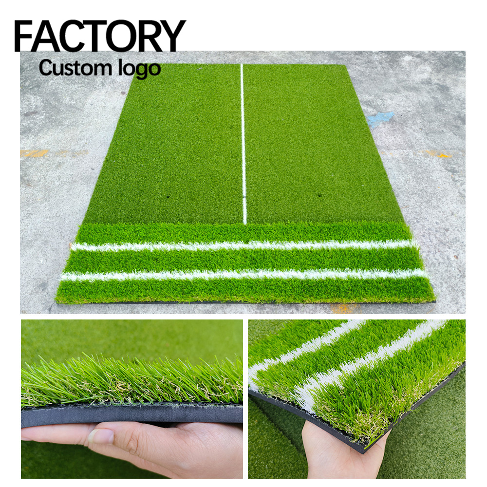 DJD050 Indoor Golf Simulator Swing Mat Driving Range Practice Golf Hitting Mat Training Aids