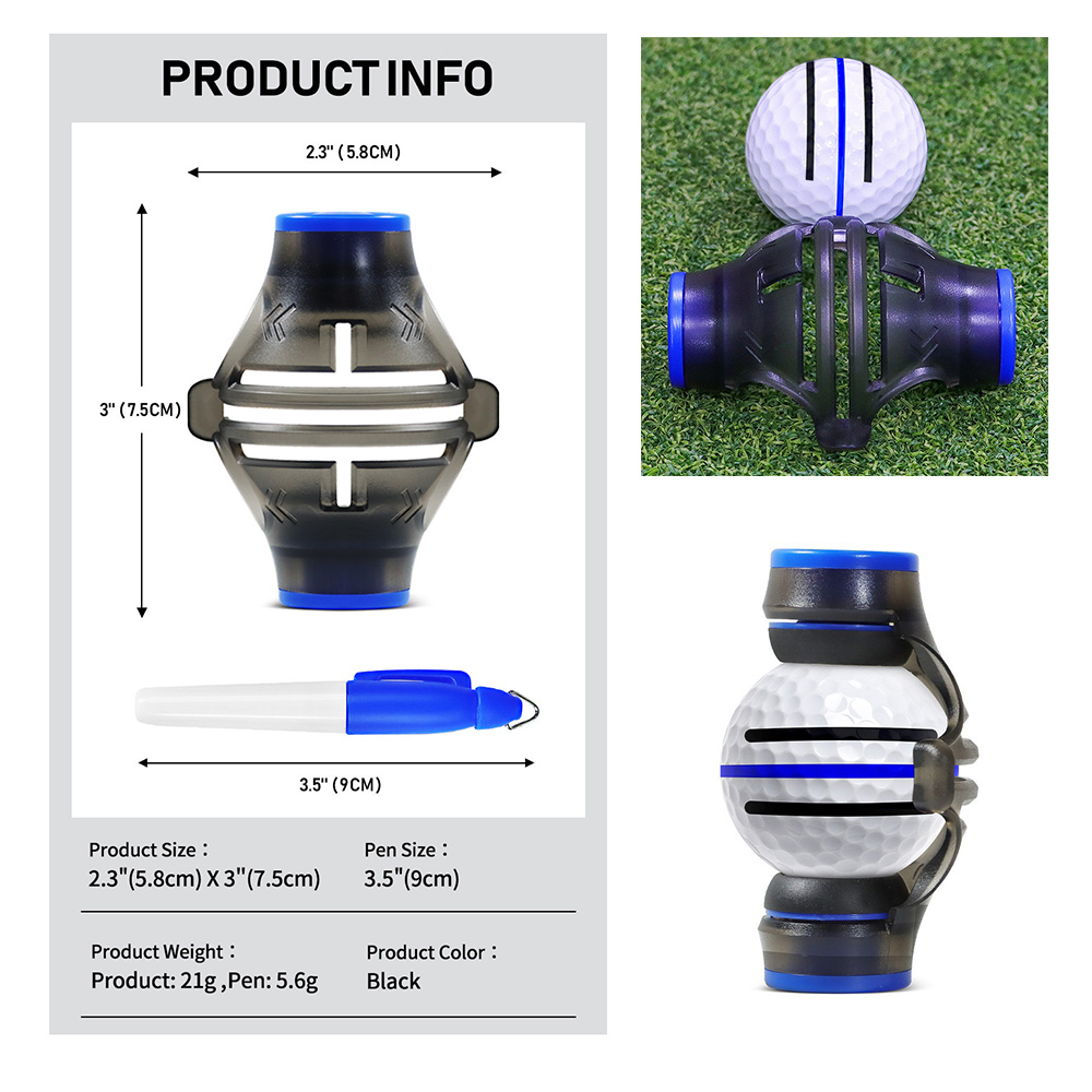 Golf Ball Line Drawing Set Product Image 3