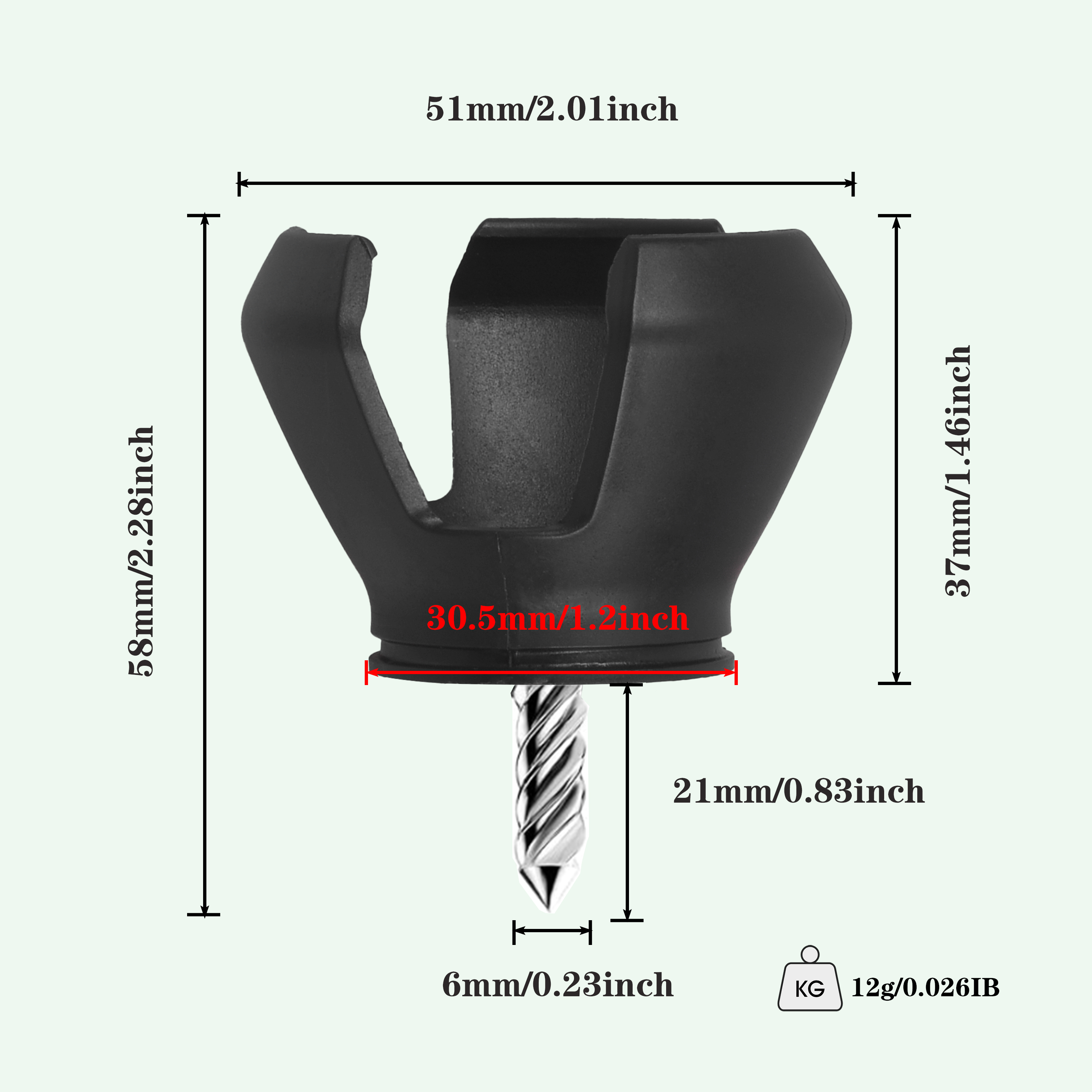 3-Prong Golf Ball Picker Retriever Claw - Portable Golf Ball Grabber Tool with Ergonomic Grip Easy Pick Up for golf ball