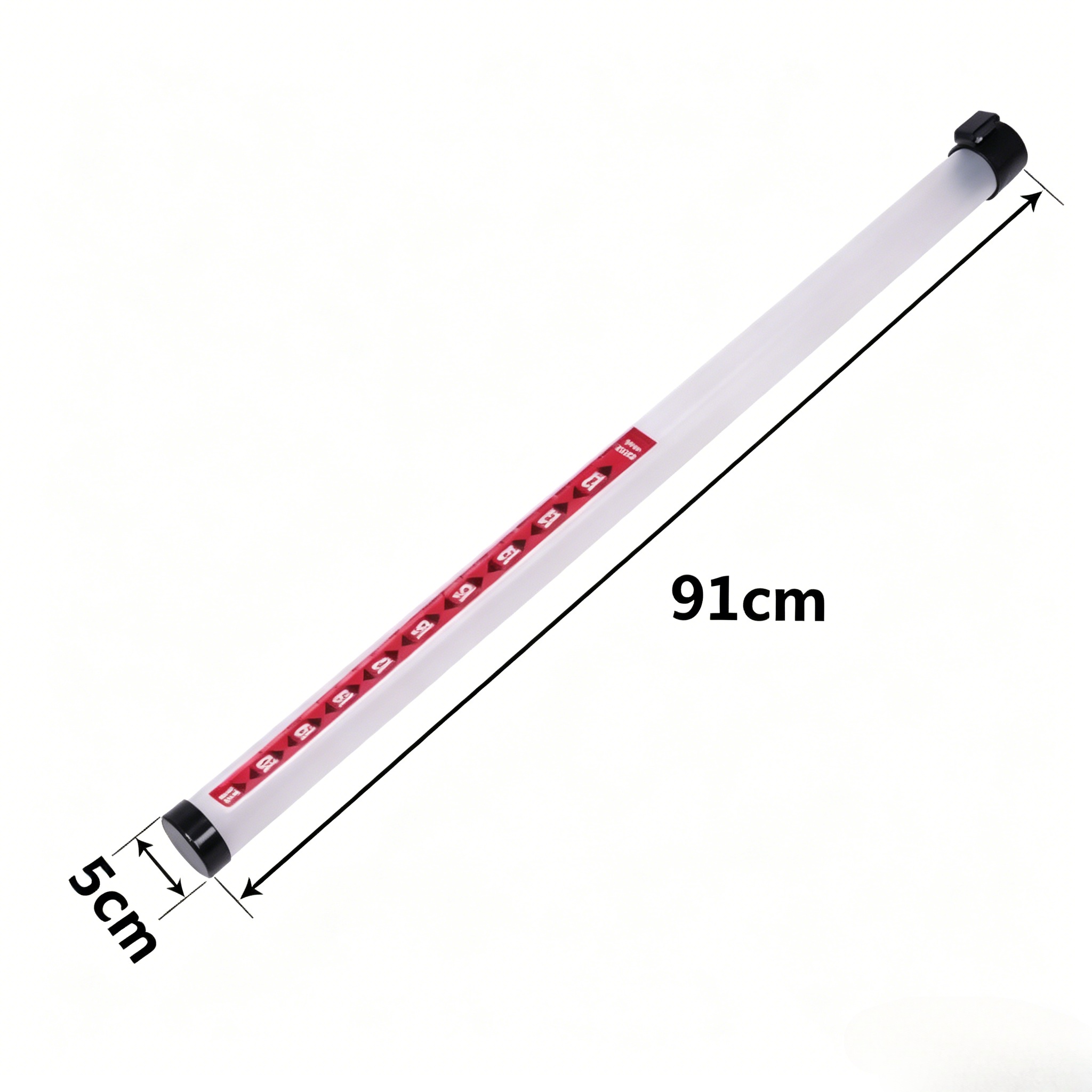 21 Capacity PP Golf Ball Picker Tube No Bending Golf Ball Retriever Collector For Practice Range