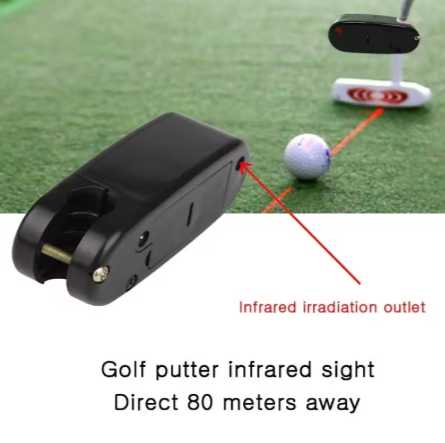 Putt with Precision Portable Red Laser Alignment Tool