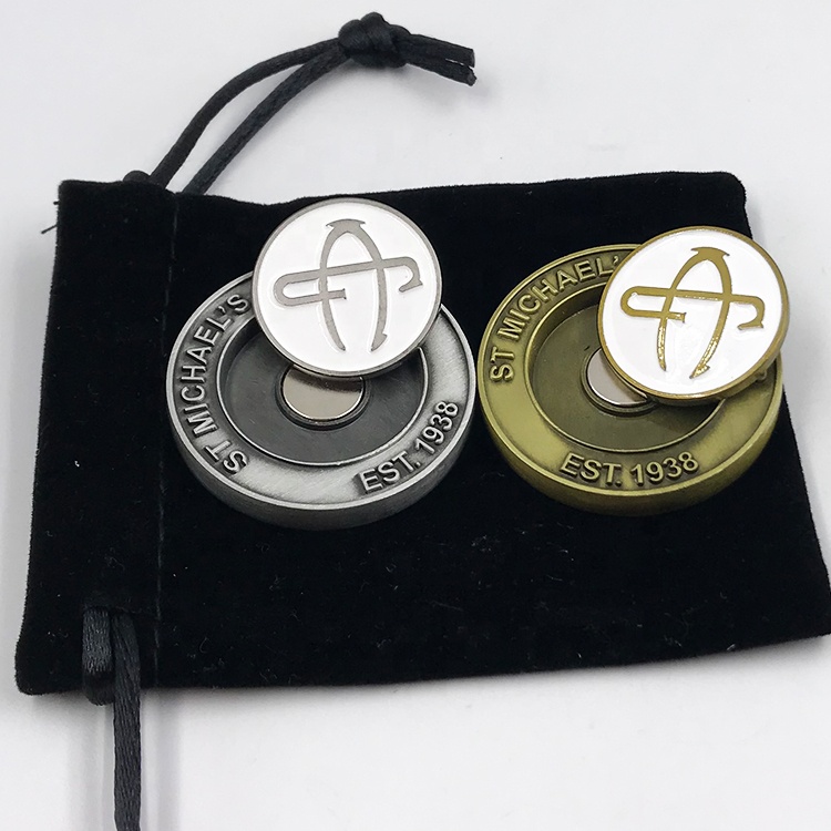 Poker Chip Golf Ball Marker
