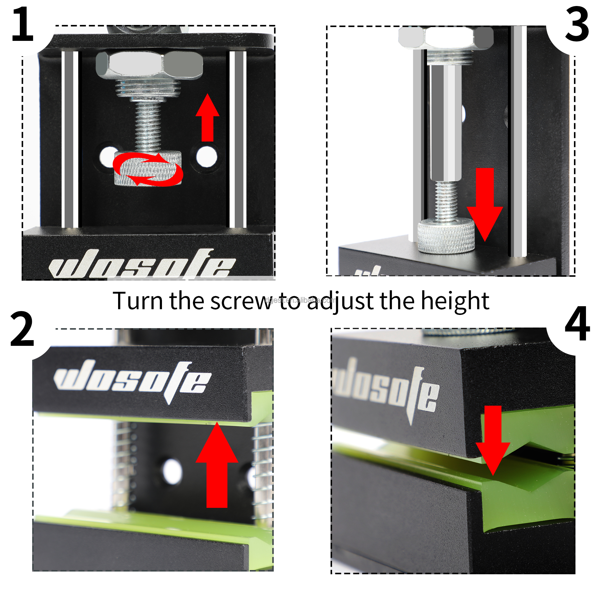 Golf Club Vise Clamp Detail 6