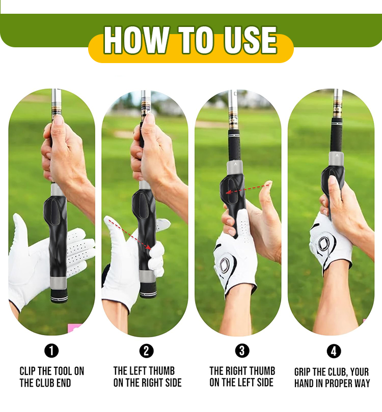 Golf Trainer Hand Grip Details 5