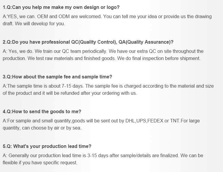 FAQ Overview
