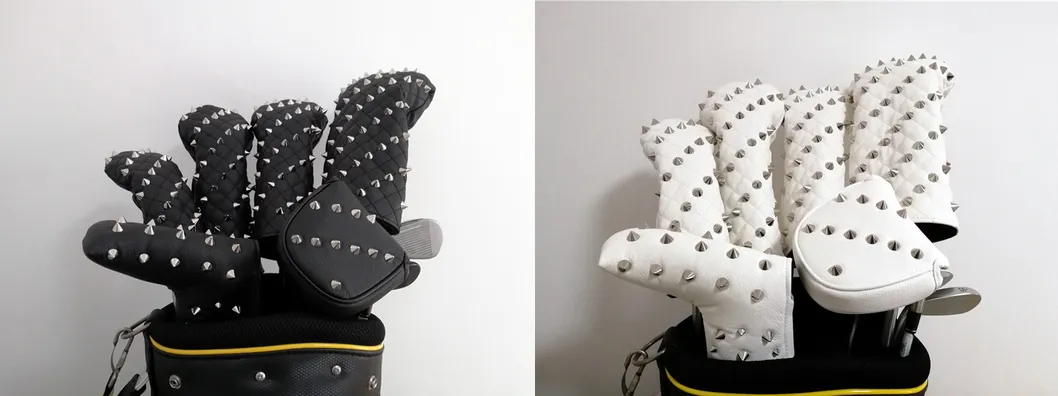 Golf Club Head Cover Superior Embroidery Custom Blade Putter Protection