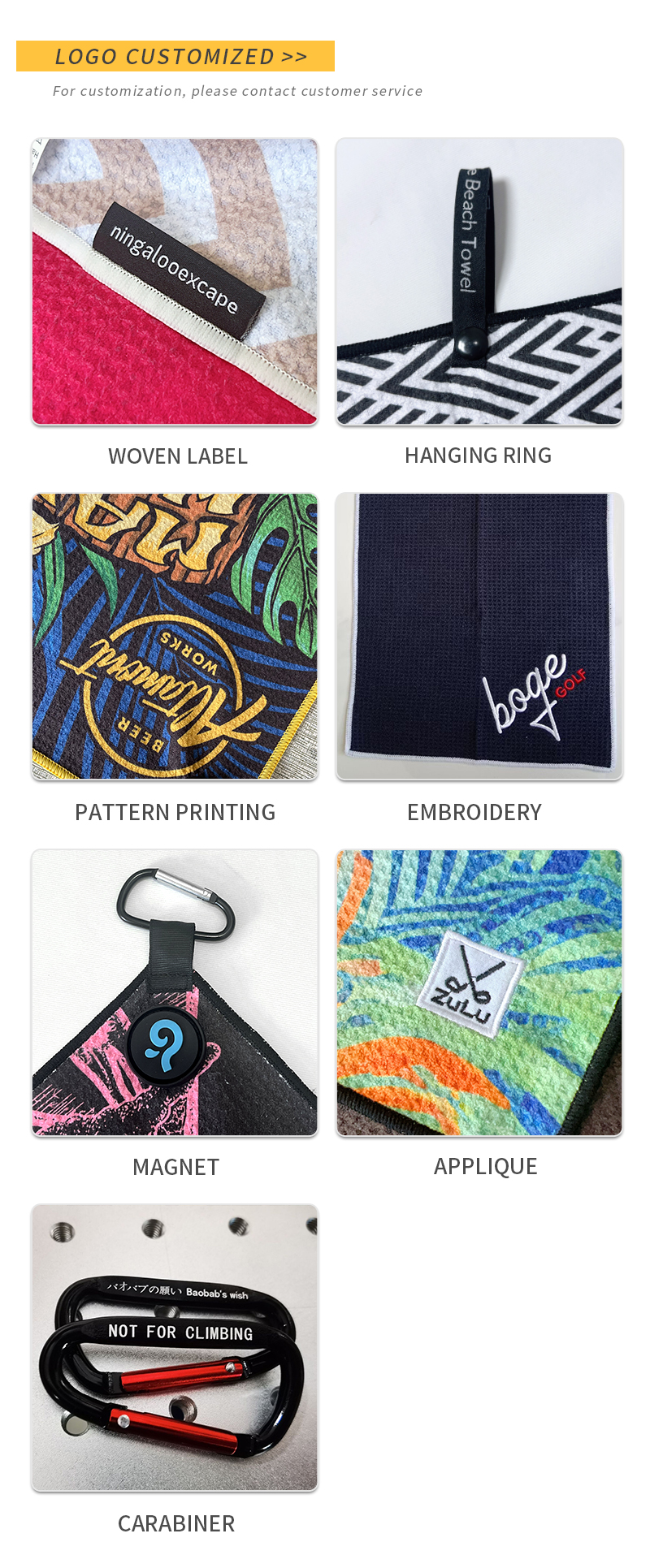 Golf Towel Application 4