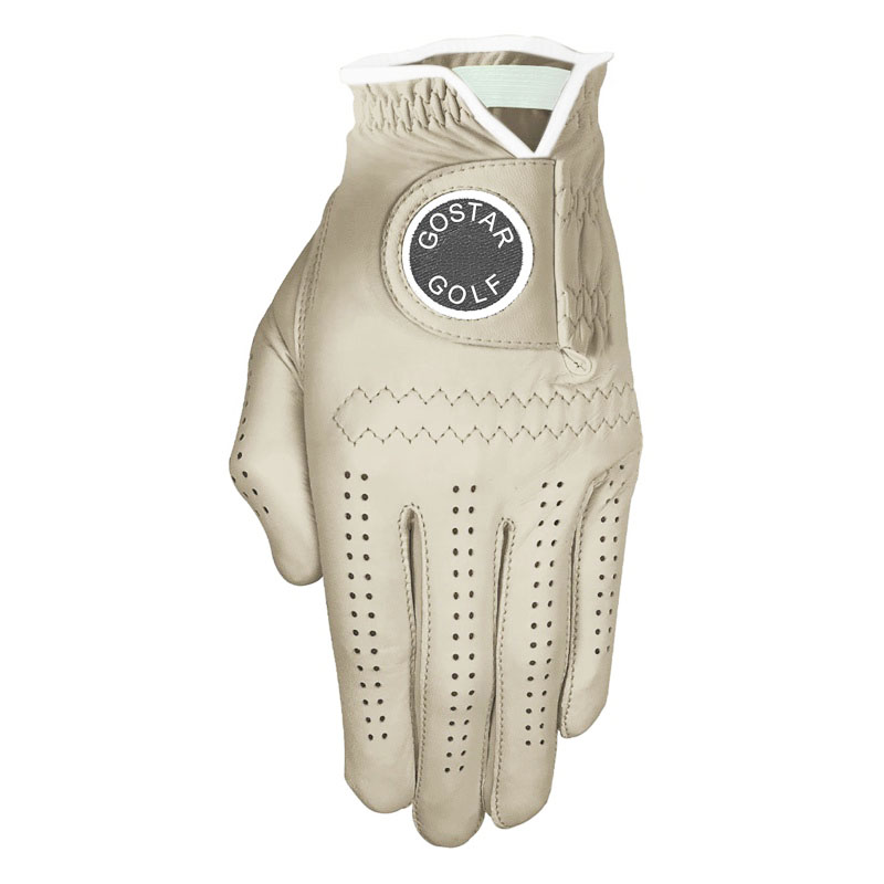 Custom Colors Custom Logo Soft Breathable Indonesia Cabretta Leather Golf Glove Men/women Left Hand Golf Accessories Glove