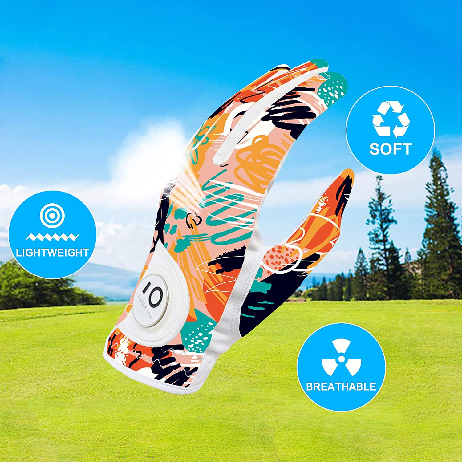 Golf Gloves Detail View